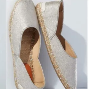 RAG &amp; BONE Georgie Jute Leather Espadrille Shoes 8.5