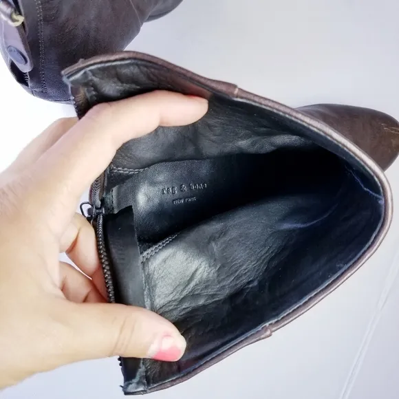 Rag &amp; Bone | Leather Ankle Boots size 38