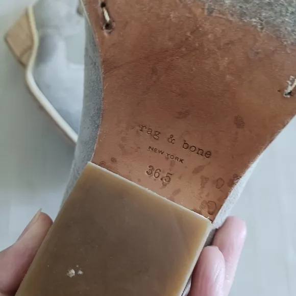 Rag &amp; Bone Suede Finlay Ankle Boots
