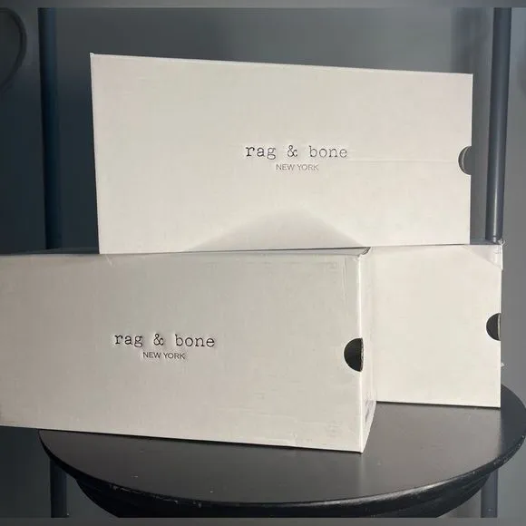 Rag &amp; Bone Pool Slides in White Brand New In Box in Size 9