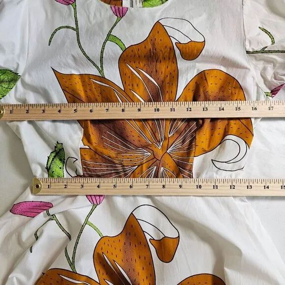 Rahyma Dress S Floral Ethnic Luxury African Print Fashion SS Full Skirt Boho