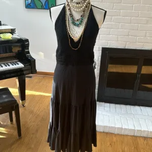 RALPH LAUREN CROCHET SUMMER DRESS M | luxury Summer Dress M | Resort Wear | VTG