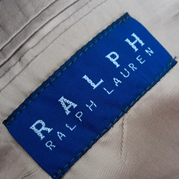 RALPH LAUREN  MEN'S PURE WOOL (2) BUTTON LUXURY BLAZER (CANADA)