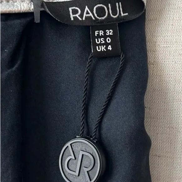 Raoul,Vestaire Authentic,Luxury Silk, l&amp; Leather Gorgeous,(MSRP $441),EUC,Size 0