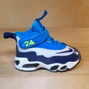 Rare🔥 Nike Air Griffey Max 1 TD Varsity Blue White Kids Athletic Shoes