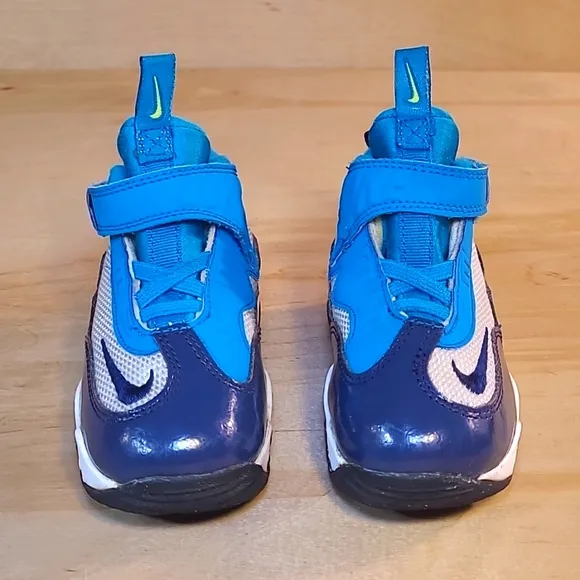 Rare🔥 Nike Air Griffey Max 1 TD Varsity Blue White Kids Athletic Shoes