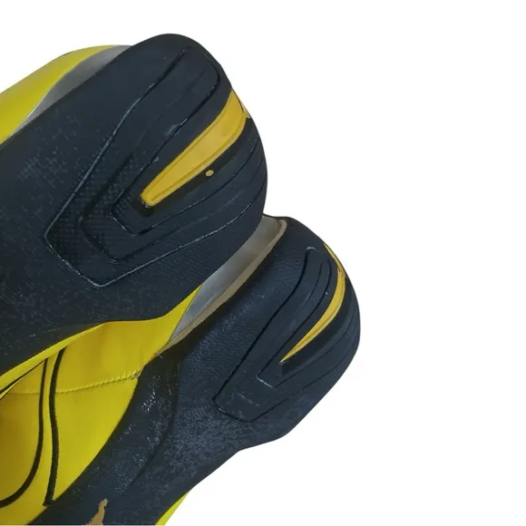 RARE Puma Leather Ferrari Scuderia Yellow Driving Men’s Shoes Size 14 Gorpcore