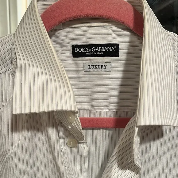 Real Deal D&amp;G luxury edition long sleeve dress shirt