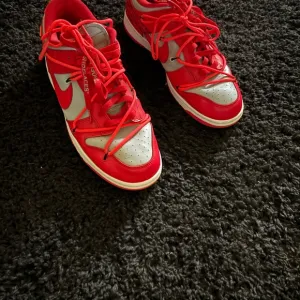 REAL Nike dunk Low Off-white University red dunks