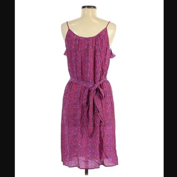 rebecca taylor Mini Tulip Dress 8 Floral Silk Cocktail Ruffle Flounce Luxury