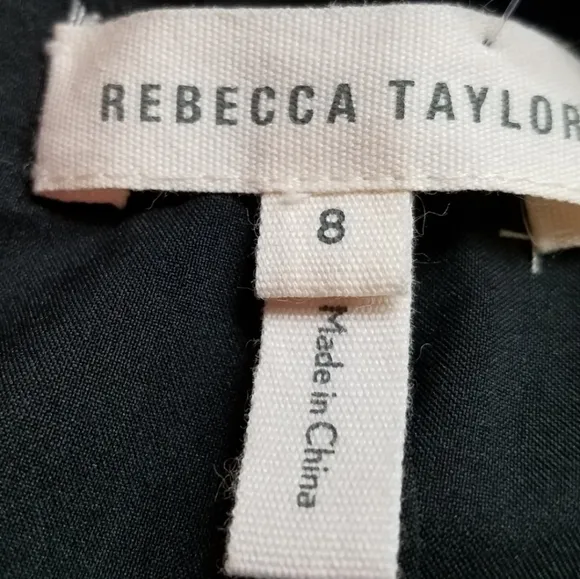 REBECCA TAYLOR SLEEVELESS DRESS SIZE 8 MINIMALIST CAREER NEUTRAL