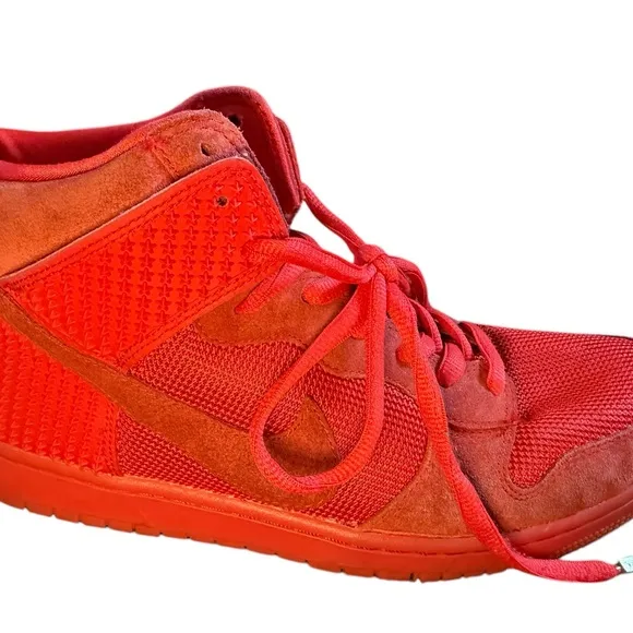 Red Athletic Shoes