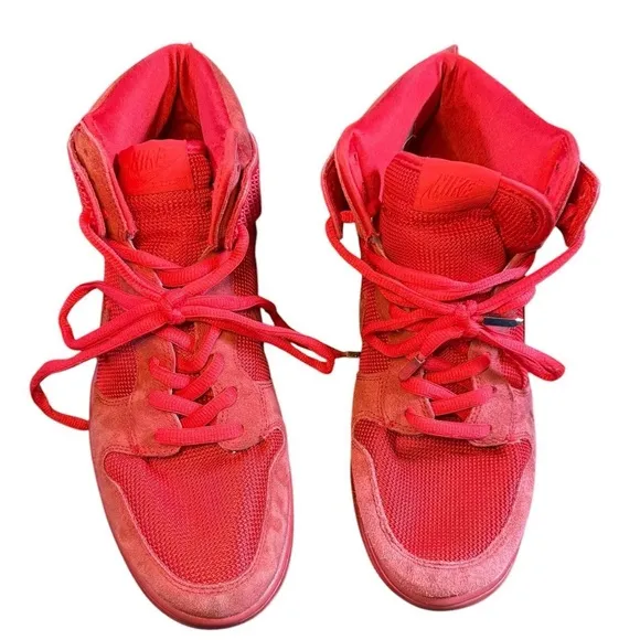 Red Athletic Shoes