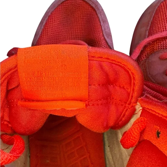Red Athletic Shoes