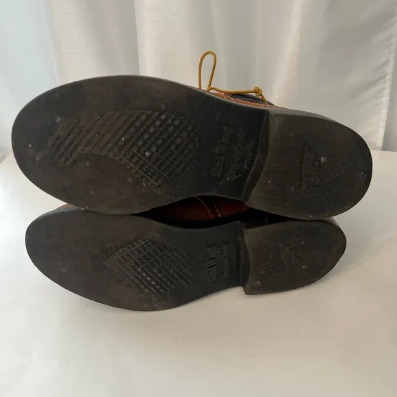 Red Wing 4587 Vintage Trail Boss Trucker Packer Boots sought-after model