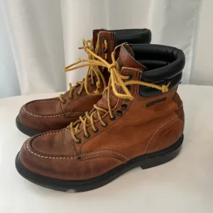 Red Wing 4587 Vintage Trail Boss Trucker Packer Boots sought-after model