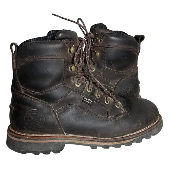 RED WING Brown Boots Irish Setter Hunt 878 Trail Blazer Ultradry Mens 10.5 E2