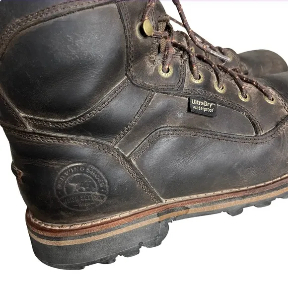 RED WING Brown Boots Irish Setter Hunt 878 Trail Blazer Ultradry Mens 10.5 E2