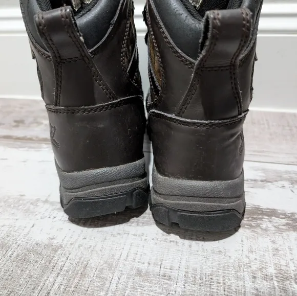 Red Wing Irish Setter‎ Boots Y’S 3 D Width TRAIL PHANTOM Camo Waterproof EUC