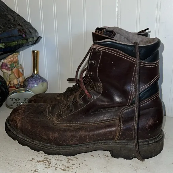 Red Wing Shoes Brown Leather Boots size 12.5