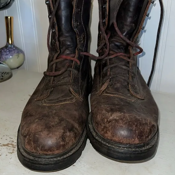 Red Wing Shoes Brown Leather Boots size 12.5