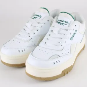 Reebok Club C Vintage Retro Style Sneaker White/Green GALAXY11 30205WWGC