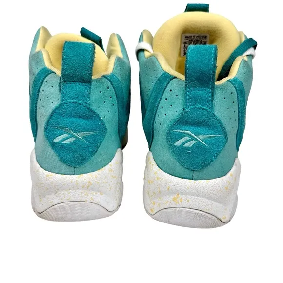 Reebok Kamikaze II Shoes Easter Jadite Teal White Sneakers Men’s 9
