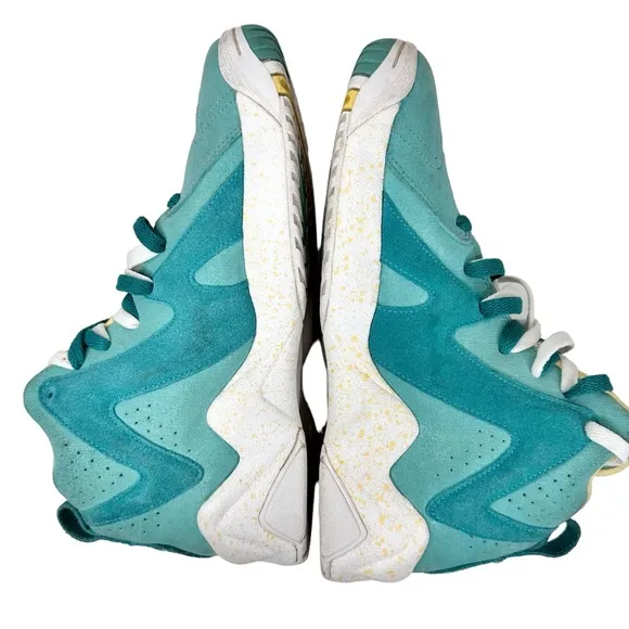 Reebok Kamikaze II Shoes Easter Jadite Teal White Sneakers Men’s 9