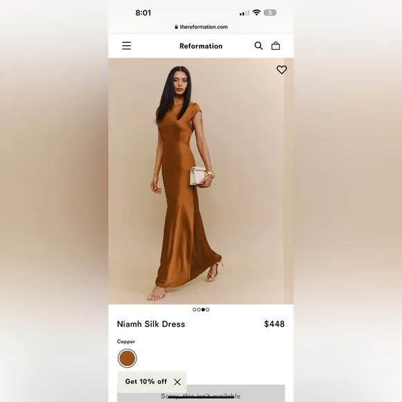 Reformation Niamh Dress
