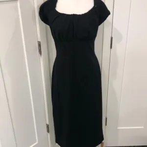 Reformation Women’s Elegant Black Dress Classic Chic Punk Goth Minimalist