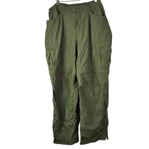 REI Co-Op Convertible Pants Mens Size 48W x 34L‎ Army Dark Green Outdoors Hiking