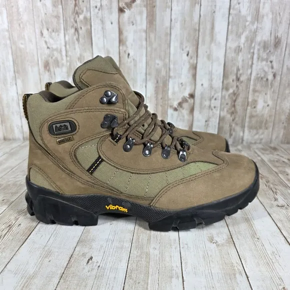 REI Monarch II GTX Hiking Boots Waterproof Vibram Mens Size 9