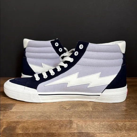 Revenge x Storm purple and White High-Top Sneakers Size 12 Men’s