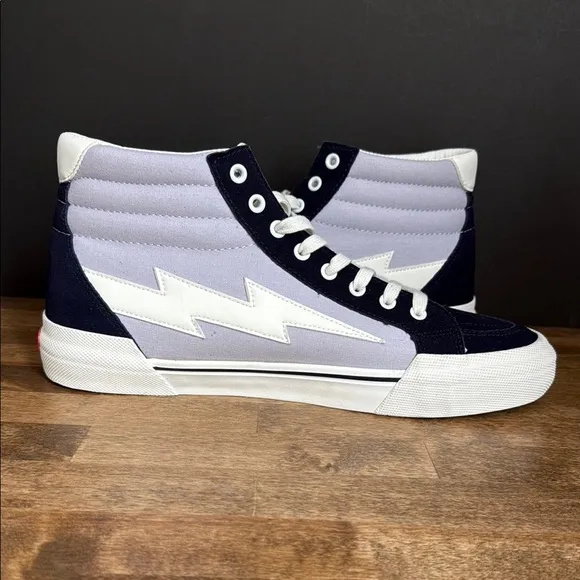 Revenge x Storm purple and White High-Top Sneakers Size 12 Men’s