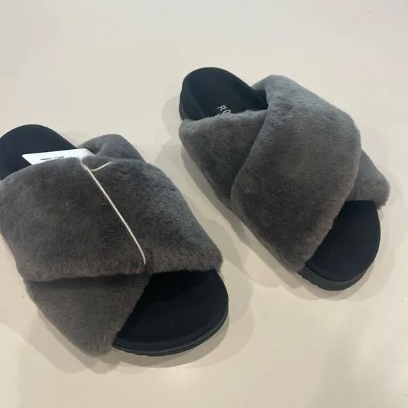 ROAM MINI CLOUD SLIDE IN CHARCOAL NIM size 7/ 37