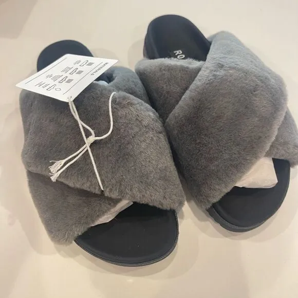 ROAM MINI CLOUD SLIDE IN CHARCOAL NIM size 7/ 37