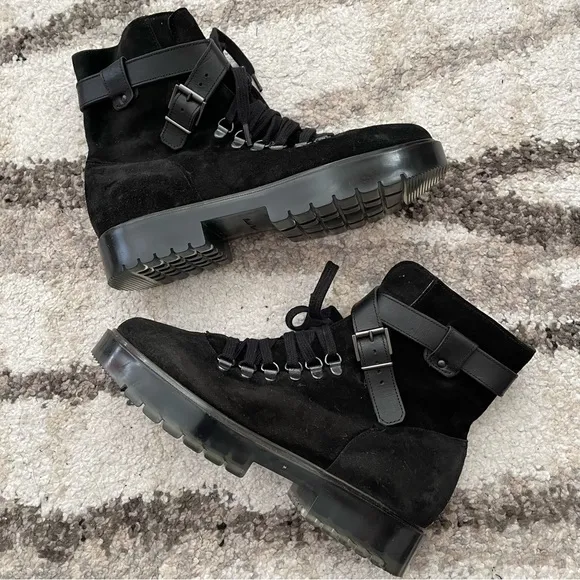 Robert Clergerie Black Ankle Boots