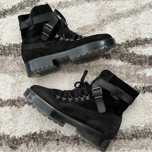 Robert Clergerie Black Ankle Boots