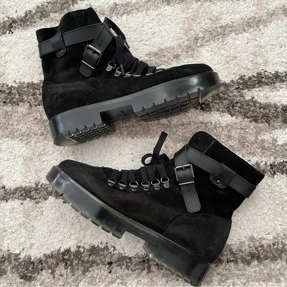 Robert Clergerie Black Ankle Boots