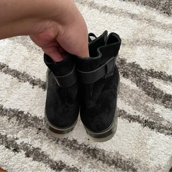 Robert Clergerie Black Ankle Boots
