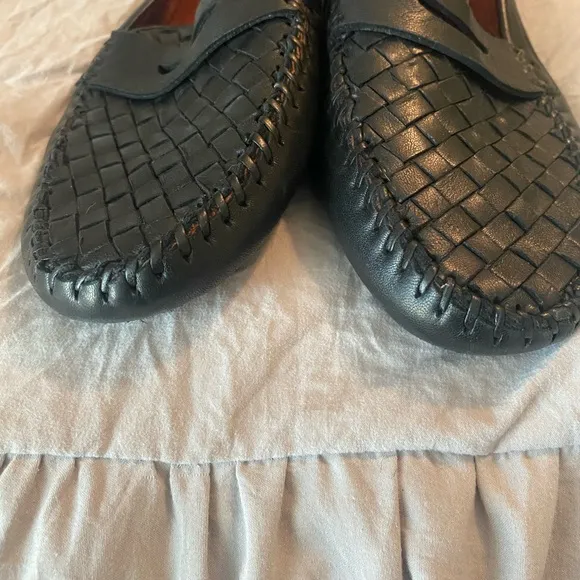 ROBERT ZUR PETRA LOAFER BLACK LEATHER women’s size 12 or men’s size 10