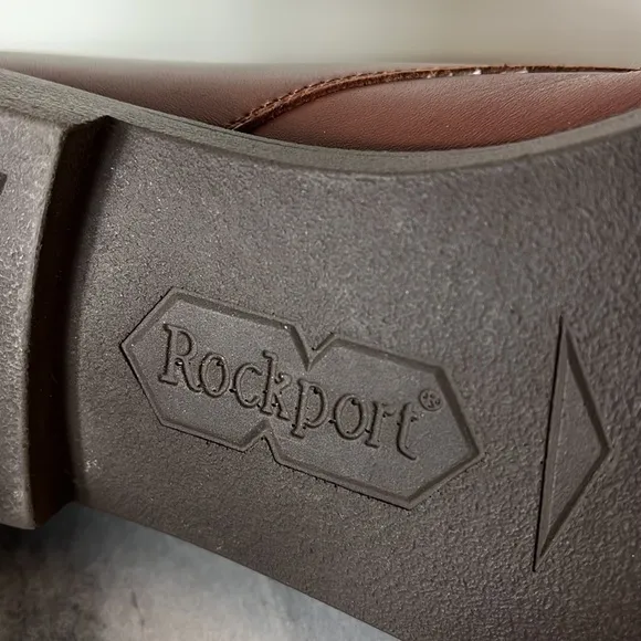Rockport lace leather ankle boots Sz 6M