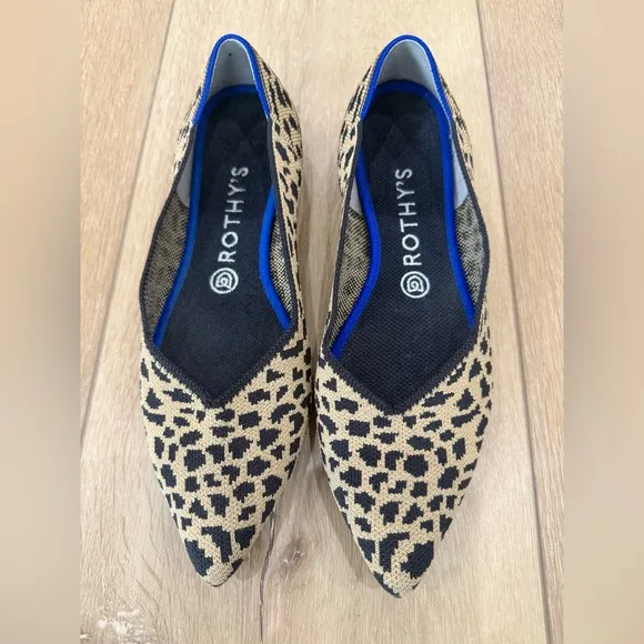 Rothy's Leopard Print Point Women's Shoes