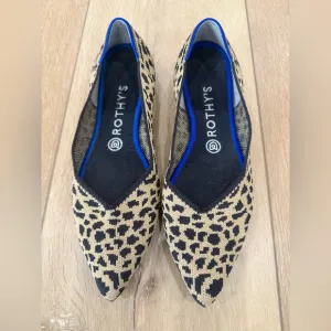 Rothy's Leopard Print Point Women's Shoes