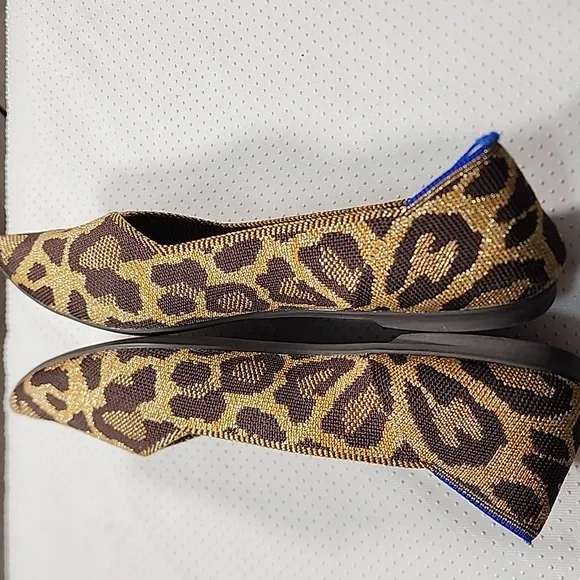 Rothy's Leopard Print Women's Flats. 7.1/2