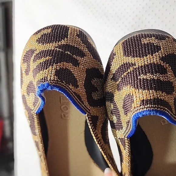 Rothy's Leopard Print Women's Flats. 7.1/2