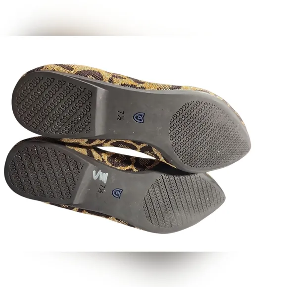 Rothy's Leopard Print Women's Flats. 7.1/2
