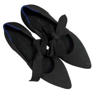 Rothys Mary Jane Pointed Tie Flats Size 8.5