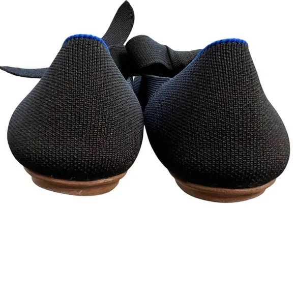 Rothys Mary Jane Pointed Tie Flats Size 8.5