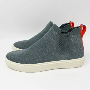 Rothy's The Chelsea Women's Fog Melange Pull On Ankle Boots Shoes
